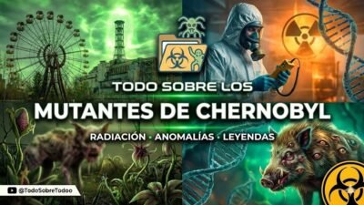 Animales en la zona de exclusion de Chernobil en el bosque