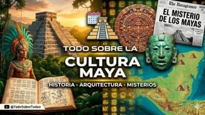 Templos y ruinas de la civilizacion maya en Mesoamerica bajo cielo abierto