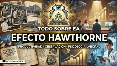 Ilustración conceptual sobre la observación y el comportamiento humano en el trabajo.